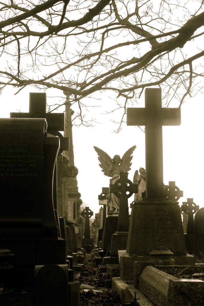 Tombstones Prague magic tarot Bohemia