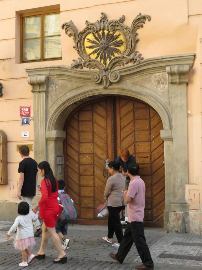 Doorway at the House at the Black Sun