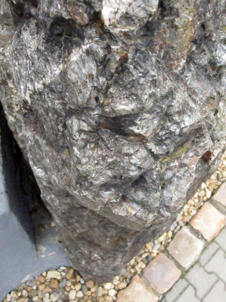 Texture of the menhir