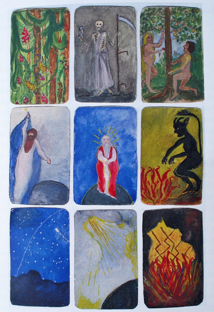 Ema Destinova fortune telling cards Prague magic Bohemia tarot
