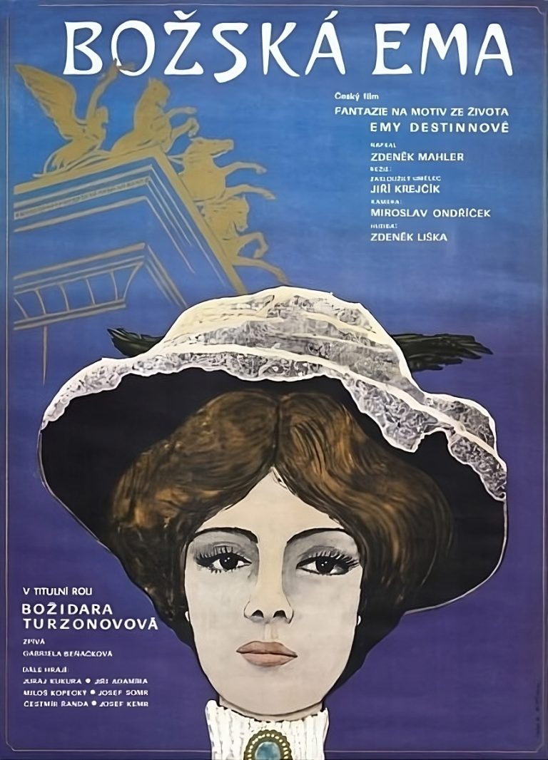 Poster for Divine Emma magic bohemia tarot of prague