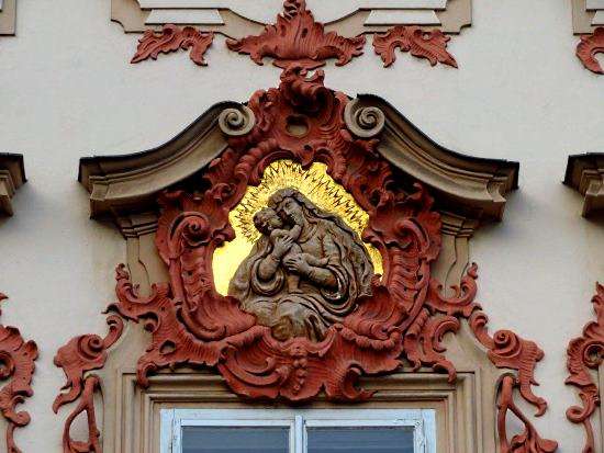 Kinský Palace Prague Bohemia gothic tarot magic