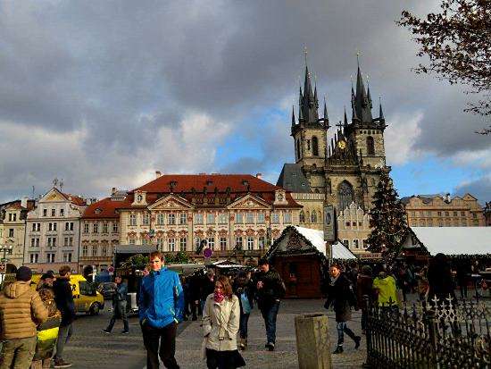 Kinský Palace Prague Bohemia gothic tarot magic