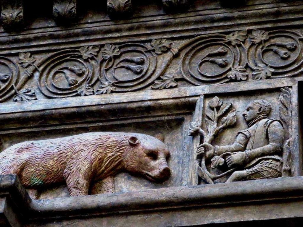 House at the Golden Bears Prague Bohemia gothic tarot magic