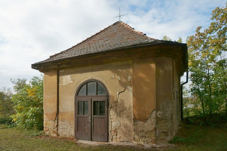 Ossuary at the Church of St Nicholas in Horky nad Jizerou