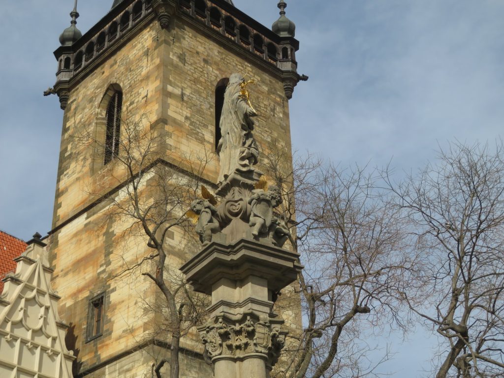 Plague column at Karlovo náměstí