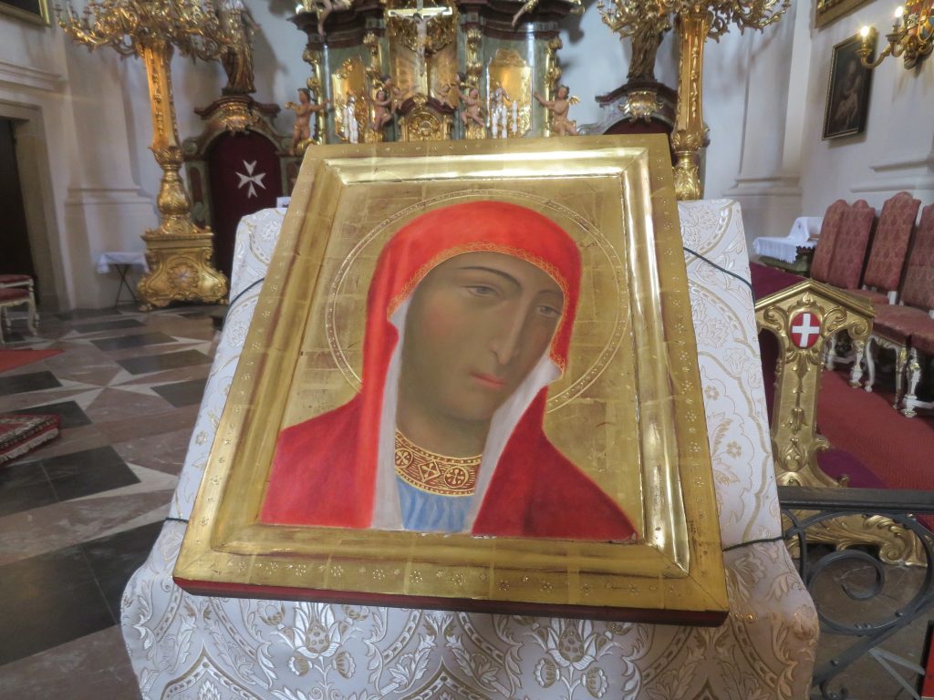 Black Madonna in Our Lady Under the Chain