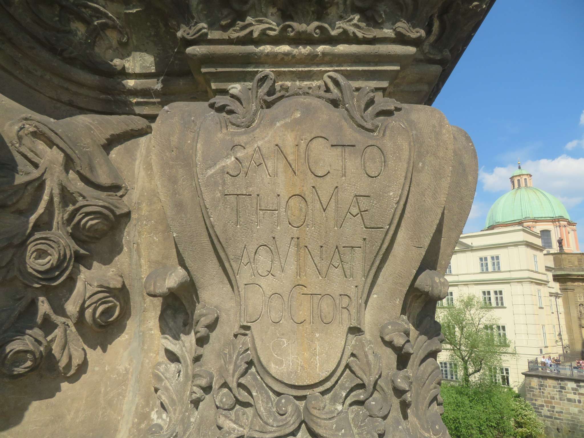 Chronogram on Charles Bridge tarot of prague magic bohemia