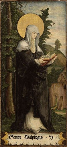 St Walpurga Prague Bohemia gothic tarot magic